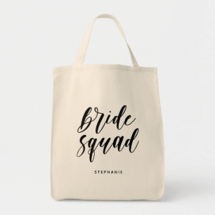 Persoonlijke minimale bride Squad-Canvas tas