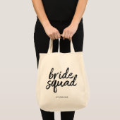 Persoonlijke minimale bride Squad-Canvas tas (Voorkant (product))