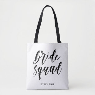 Persoonlijke minimale bride Squad-Canvas tas