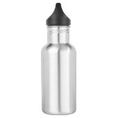 Persoonlijke Minimale Lijnkunst Waterfles (Links)