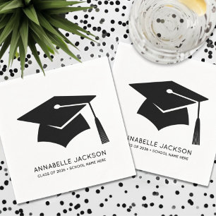 Persoonlijke Minimalistische Afstuderen Servet