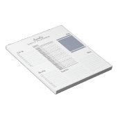 Persoonlijke Minimalistische Agenda Dagplanner Notitieblok (Schuin)
