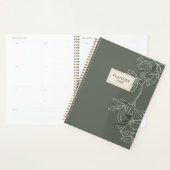 Persoonlijke Minimalistische Bloem Planner 20XX (Display)