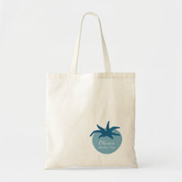 Persoonlijke Minimalistische Botanische Tomatenmar Tote Bag