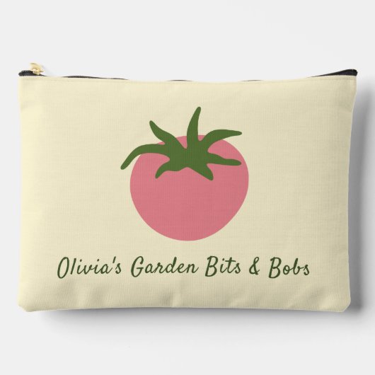 Persoonlijke Minimalistische Dieproze Tomaattuin Etui (Voorkant)