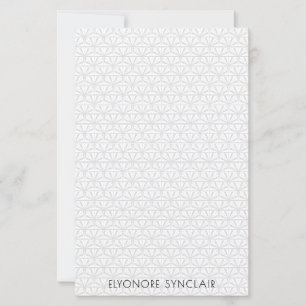 Persoonlijke Minimalistische Elegante Geometrische