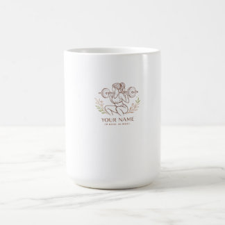 Persoonlijke Minimalistische Lijnkunstmok Koffiemok