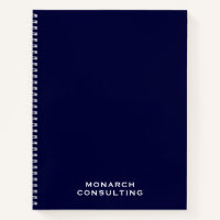 Persoonlijke minimalistische marine Blue Business