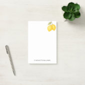 Persoonlijke Minimalistische Mooie Citroen Leraar Post-it® Notes (Kantoor)
