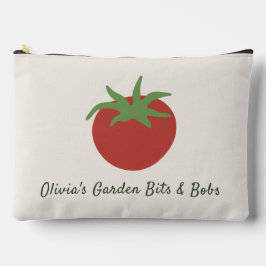 Persoonlijke Minimalistische Rode Tomaat Tuin Etui