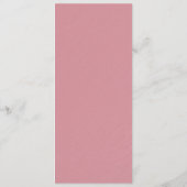 Persoonlijke Minimalistische Roze Gouden Boeklegge (Achterkant)