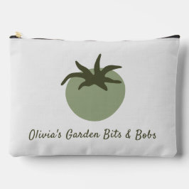 Persoonlijke Minimalistische Saliegroene Tomaten T Etui