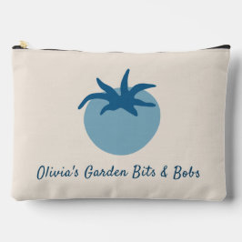 Persoonlijke Minimalistische Stofblauwe Tomaten Tu Etui