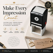 Persoonlijke Minimalistische Zelfinkende Stempel