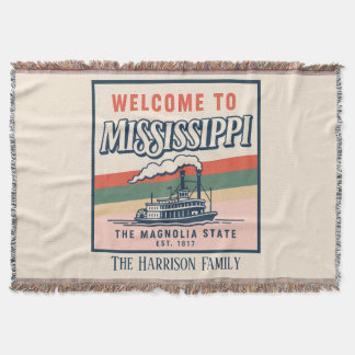 Persoonlijke Mississippi Worpdeken Deken