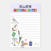 Persoonlijke Mitswa-notities - Stijl 3 Post-it® Notes (Voorkant)