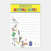 Persoonlijke Mitzvah-notities - Stijl 2 Post-it® Notes (Voorkant)