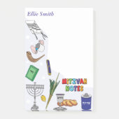 Persoonlijke Mitzvah-notities - Stijl 4 Post-it® Notes (Voorkant)