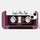 Persoonlijke Mix Tape iPhone Hoesje (Achterkant horizontaal)