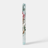 Persoonlijke Mixed Media Wilde Bloem Hoesje iPhone 15 Case (Linkerkant)