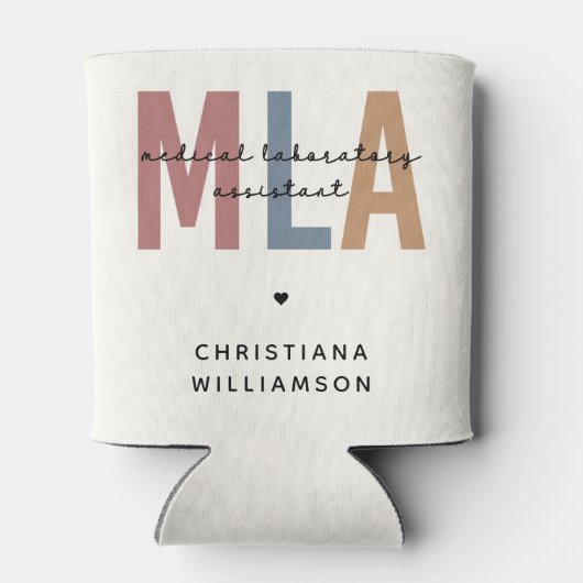 Persoonlijke MLA-assistent voor medische laborator Blikjeskoeler (Achterkant)