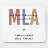 Persoonlijke MLA-assistent voor medische laborator Muismat (Voorkant)