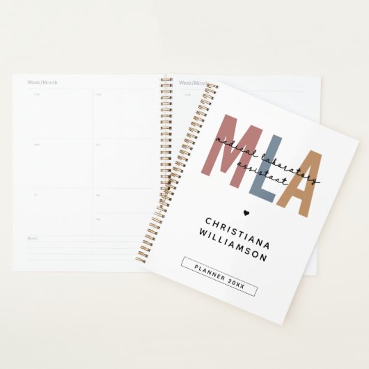 Persoonlijke MLA-assistent voor medische laborator Planner (Display)