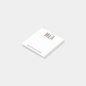 Persoonlijke MLA-assistent voor medische laborator Post-it® Notes (Schuin)