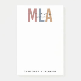 Persoonlijke MLA-assistent voor medische laborator Post-it® Notes