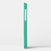 Persoonlijke mobiele telefoonhoes Groene scriptnaa Case-Mate iPhone Case (Achterkant / Links)
