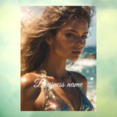 Persoonlijke mode raamfolie raamsticker (Vel 3)