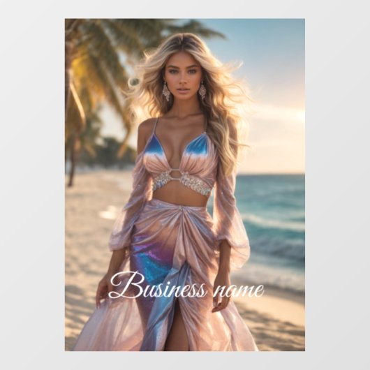 Persoonlijke mode raamfolie raamsticker (Vel)