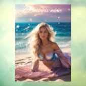 Persoonlijke mode raamfolie raamsticker (Vel 3)