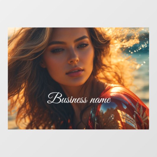 Persoonlijke mode raamfolie raamsticker (Vel)