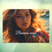 Persoonlijke mode raamfolie raamsticker (Vel 3)