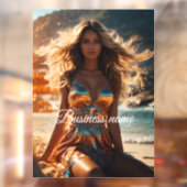 Persoonlijke mode raamfolie raamsticker (Vel 2)