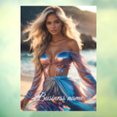 Persoonlijke mode raamfolie raamsticker (Vel 3)