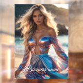 Persoonlijke mode raamfolie raamsticker (Vel 2)