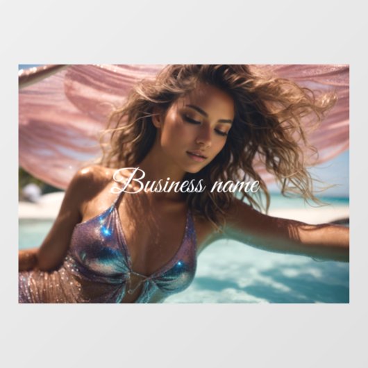 Persoonlijke mode raamfolie raamsticker (Vel)