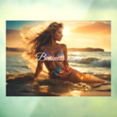 Persoonlijke mode raamfolie raamsticker (Vel 3)