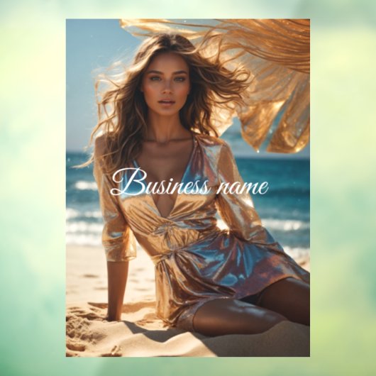 Persoonlijke mode Raamsticker (Vel 3)