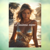 Persoonlijke mode Ruitfolie Raamsticker (Vel 3)