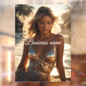 Persoonlijke mode Ruitfolie Raamsticker (Vel 2)