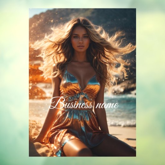 Persoonlijke mode Ruitfolie Raamsticker (Vel 3)