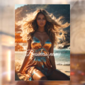 Persoonlijke mode Ruitfolie Raamsticker (Vel 2)