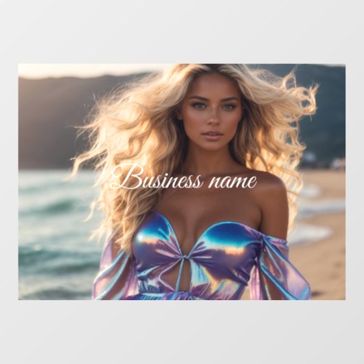 Persoonlijke mode Ruitfolie Raamsticker (Vel)