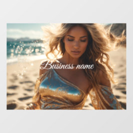Persoonlijke mode Ruitfolie Raamsticker