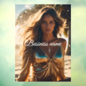 Persoonlijke mode Ruitstickers Raamsticker (Vel 3)