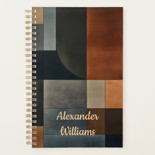 Persoonlijke Moderne Aardse Geometrische Planner