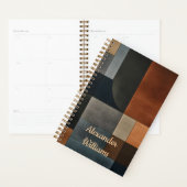 Persoonlijke Moderne Aardse Geometrische Planner (Display)